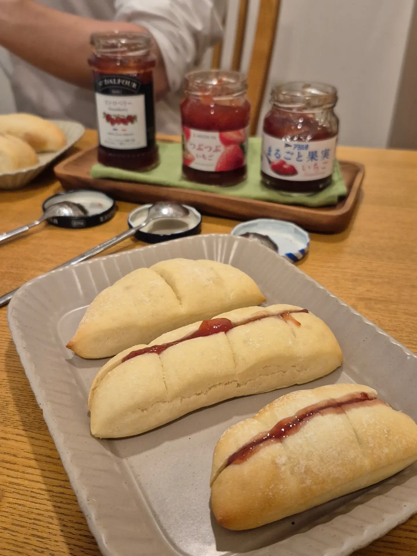 キタパンクラブのレッスンで作ったパン